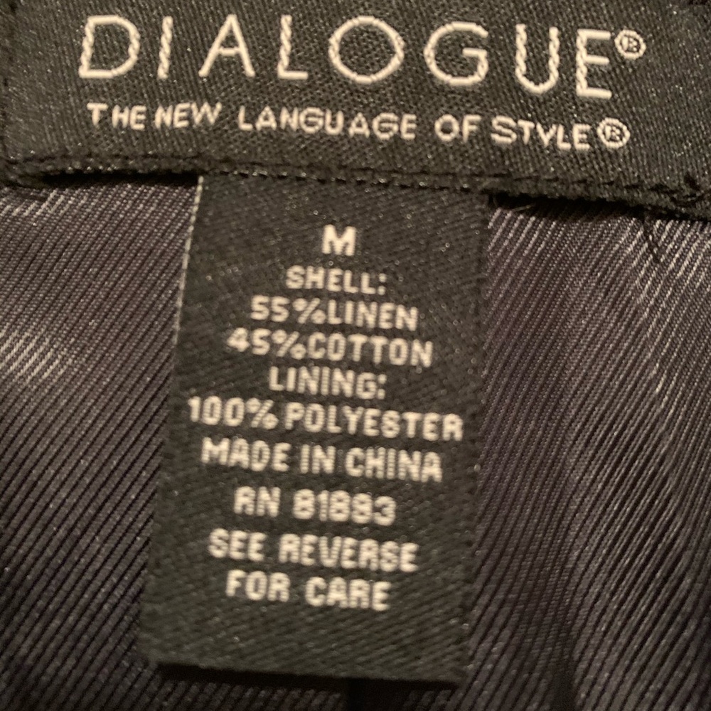 Dialogue Linen Jacket - Picture 6 of 6